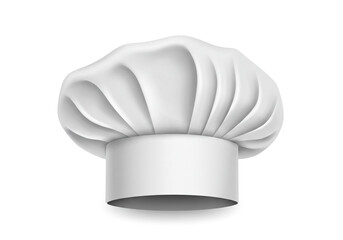 Professional chef's toque hat symbolizes culinary excellence, gourmet cooking, and kitchen mastery for restaurants