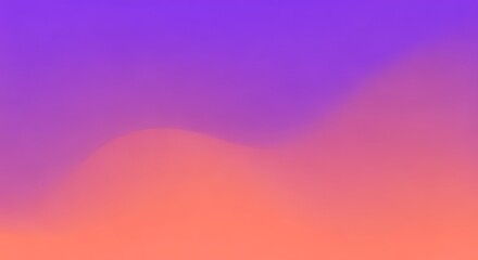Naklejka premium Gradient background with smooth transition of violet purple and coral colors