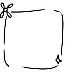 minimalist cute frame
