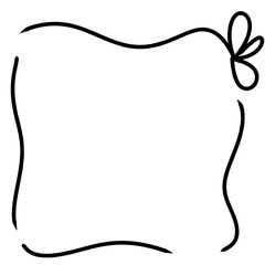 minimalist cute frame