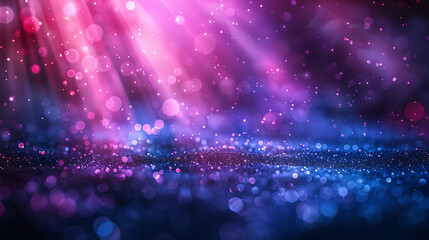 Pink  Blue Glitter Spotlight.
