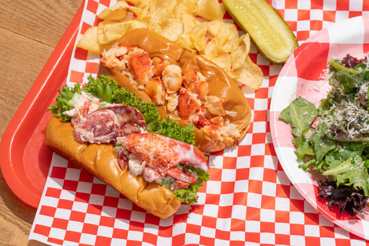Maine And Connecticut Lobster Rolls