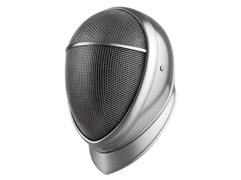 Fencing mask isolated on transparent background
