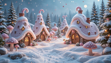 christmas tree in the park