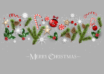 Elegant Christmas card