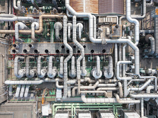 Semiconductor Testing Facility Industrial Rooftop View