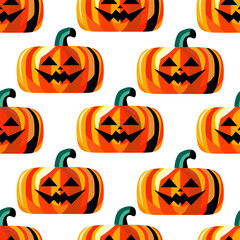 halloween seamless pattern