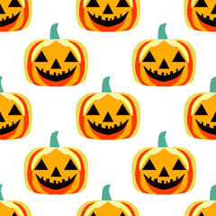 halloween seamless pattern