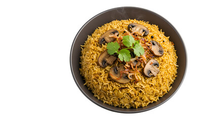 Mushroom Biryani