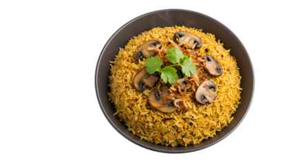Mushroom Biryani