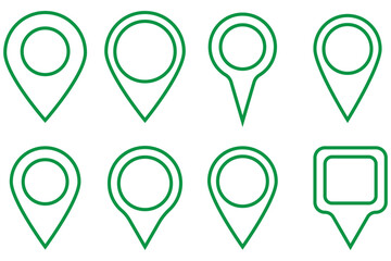 Location icon. Map pin icon set. location marker. location pin. Map pin icon vector illustration EPS  10.
