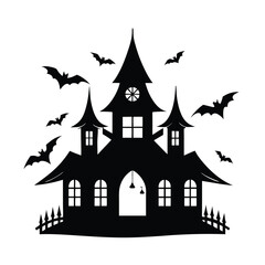 Majestic snow-covered mountain peak under a starry night sky isolated on transparent background