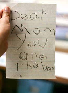 Dear Mom Letter