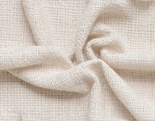 Textured Fabric Background Beige Neutral.