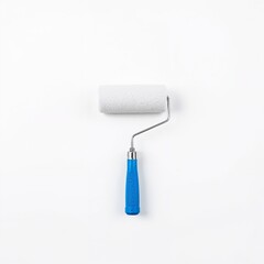 Obraz premium paint roller on white background