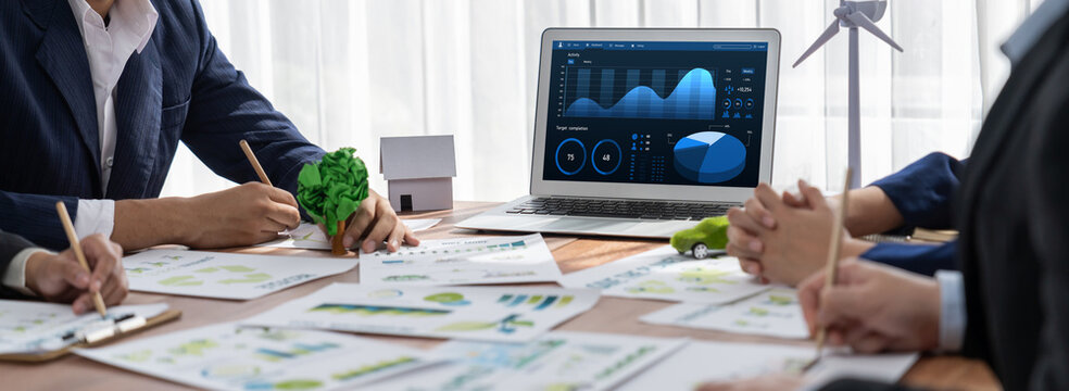 Business data dashboard provide brisk business intelligence analytic for marketing strategy planning