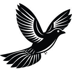 bird in flight vector icon  copy
