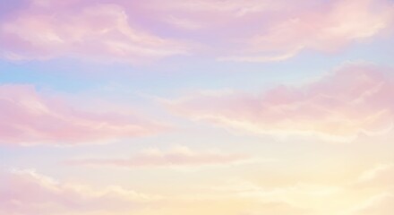 Obraz premium Abstract pastel sky soft clouds and gradient colors for backgrounds and designs