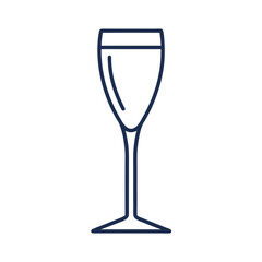 Obraz premium Champagne glass