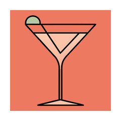 Martini glass