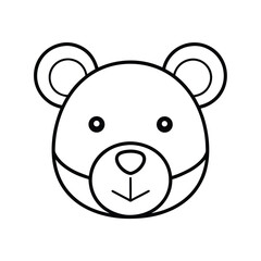 Teddy bear head
