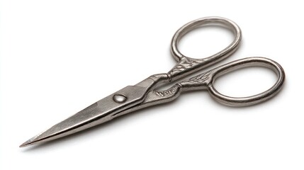 Obraz premium Small decorative scissors isolated