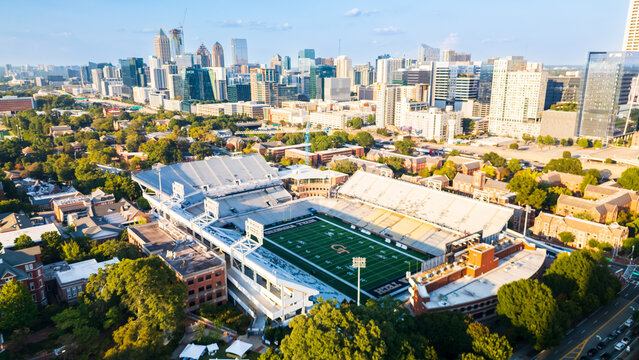 Bobby Dodd Stadium is the football stadium located on the campus of the Georgia Institute of Technology in Atlanta, GA