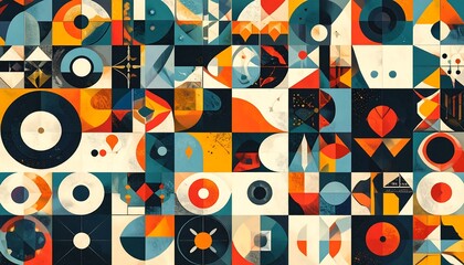 Abstract geometric pattern (1)