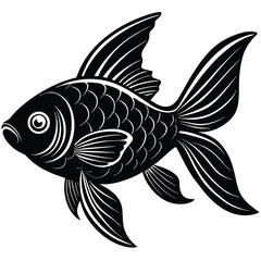 goldfish icon vector icon