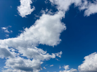 blue sky with clouds