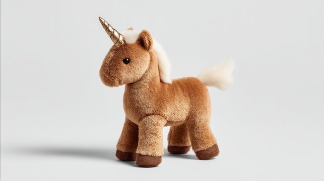 Adorable stuffed unicorn toy