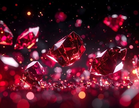 The Luminous Fragments of a Ruby, Hyper-realistic