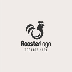 Elegant Rooster Branding Logo Concept