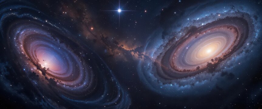 Luxurious Cosmic View  M81   M82 on a Deep Velvet Sea