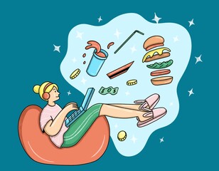 Ordering food online