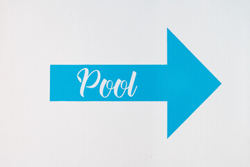 Pool Direction Graphic