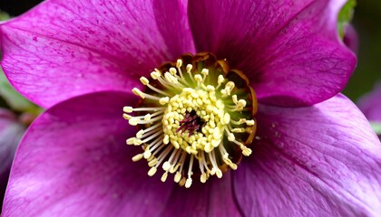 Close-up of vibrant purple flower