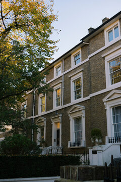 Historic Townhouse Facade in London