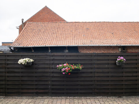 fence and roof