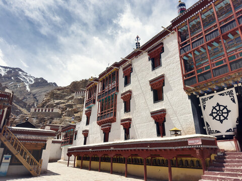 Facade of Hemis monastery