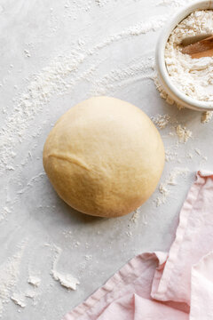 milk bread dough