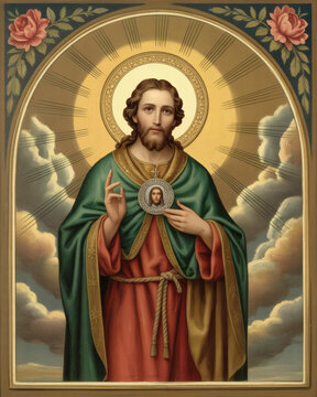Saint Jude Thaddeus, devotional holy card