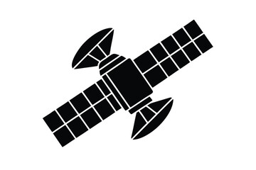 satellite vector icon