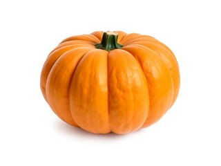 Fototapeta premium Ripe pumpkin isolated on white background
