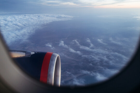 Evening Cloud and Engine View