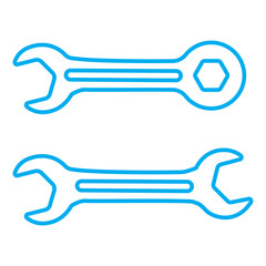 Repair icon Symbol concept for web design.simple line vector icon. logo illustration.