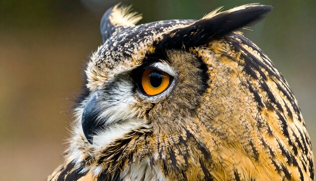 Close-up owl profile (2)