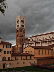 Obraz premium Tower in Lucca , italy