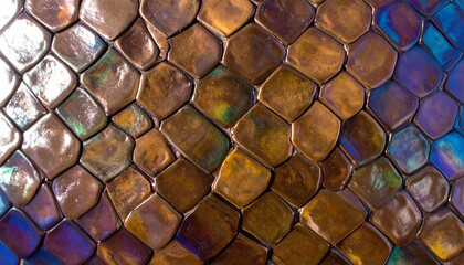 Close-up snake skin texture