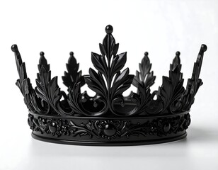 Elegant black crown